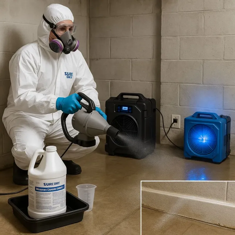 Sanitization and Odor Removal process in Singac, NJ