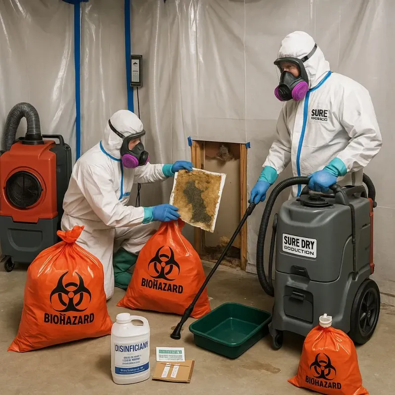 Contaminated Water Handling Protocols process in Singac, NJ