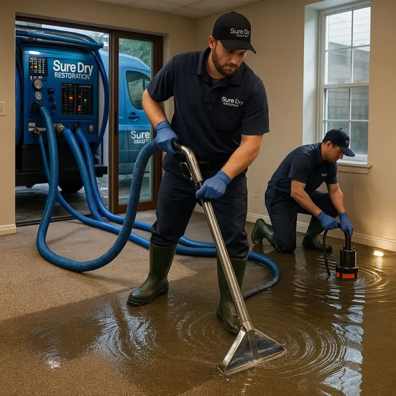 Water Extraction and Removal process in Singac, NJ